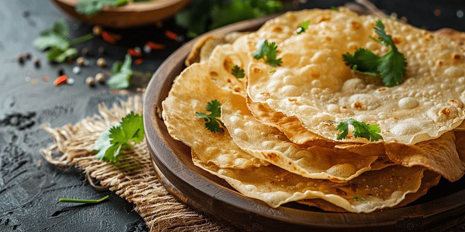 Fried Papad