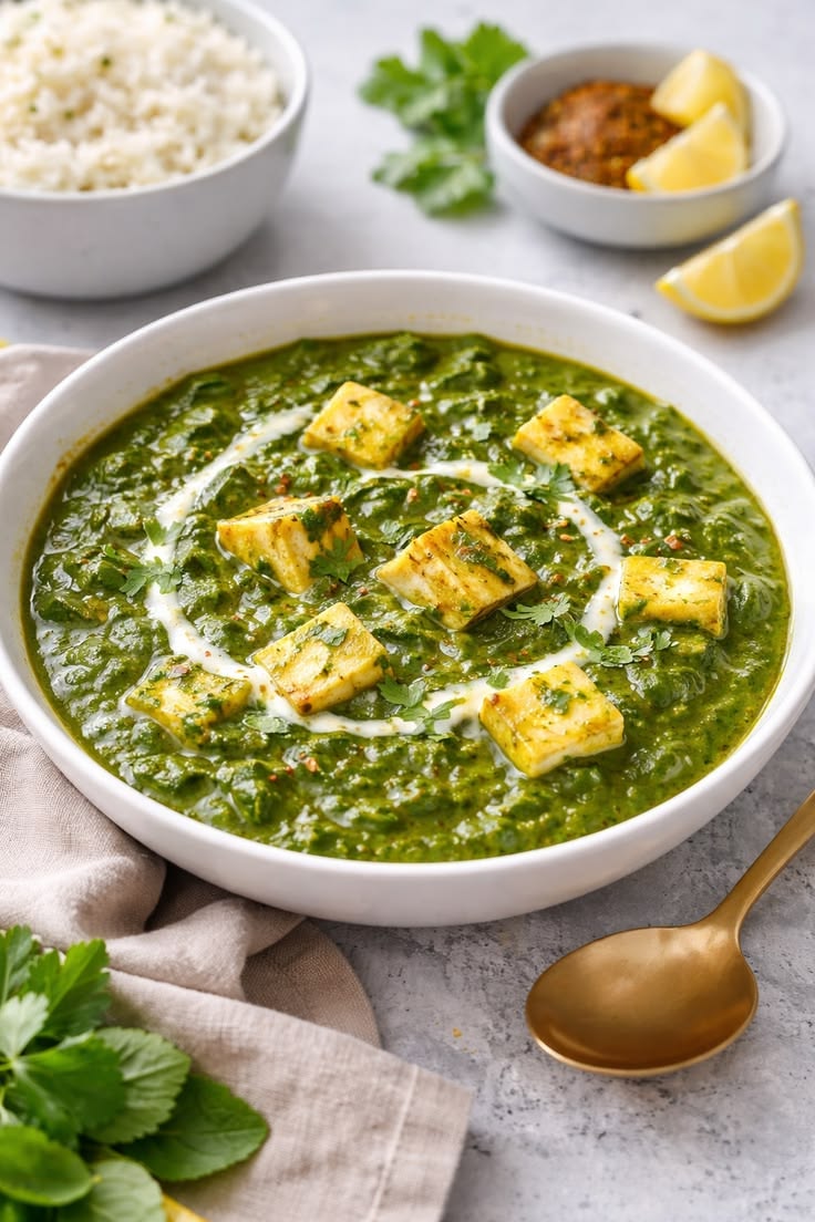 Matar / Palak Paneer